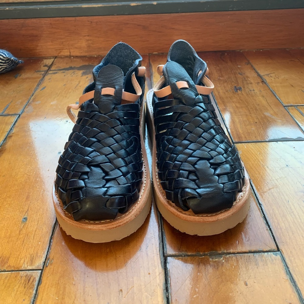 SOLD Yuketen Cruz leather Sandals Haurache